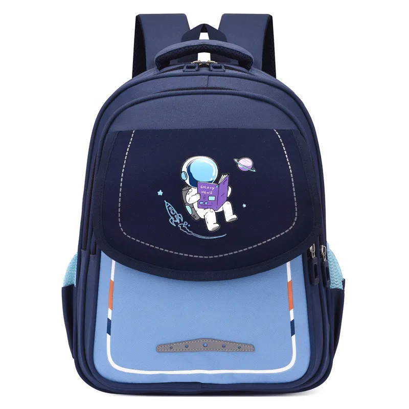Primary School Backpack for Boys and Girls, Comfortable, Breathable, Splash Proof Children&prime;s Backpack, Lightweight Foreign Trade Backpack
