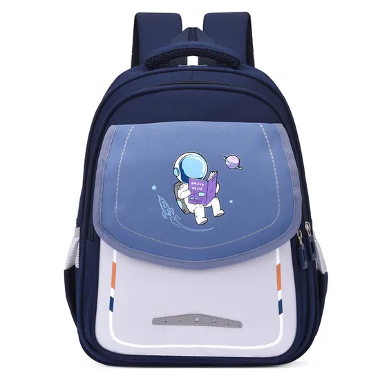 Primary School Backpack for Boys and Girls, Comfortable, Breathable, Splash Proof Children′s Backpack, Lightweight Foreign Trade Backpack