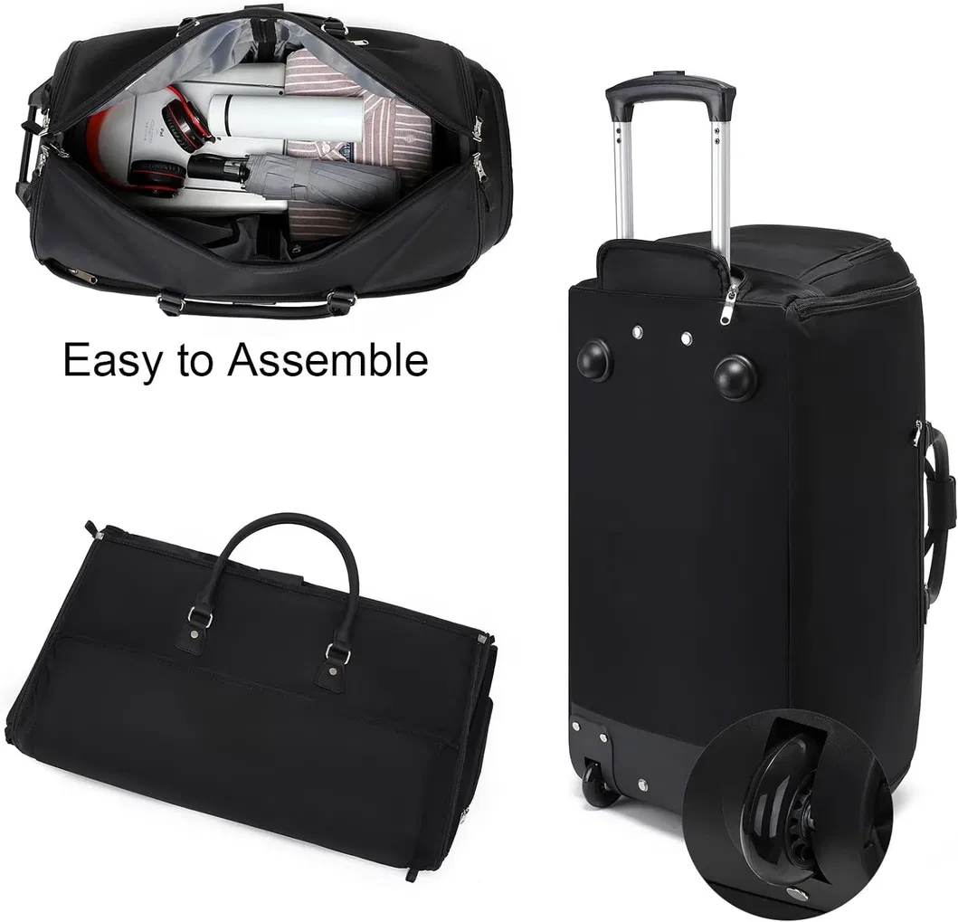 Fashionable Suitcase Travel Bag Multifunctional Suit Trolley Bag Waterproof Clothing Bag