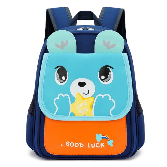 New Baby Kindergarten School Backpack Cute Boys and Girls Shoulder Backpack Load Reduction and Spinal Protection Backpack