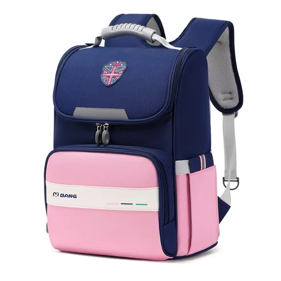 Student Primary School Children′s Backpack Contrasting Colors Lightweight Waterproof Backpack