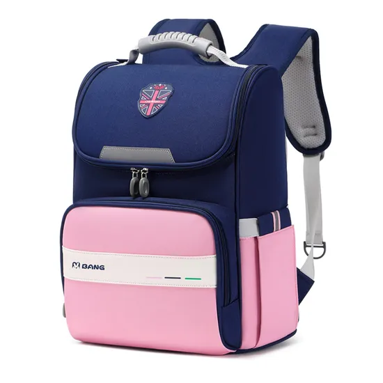 Student Primary School Children′s Backpack Contrasting Colors Lightweight Waterproof Backpack