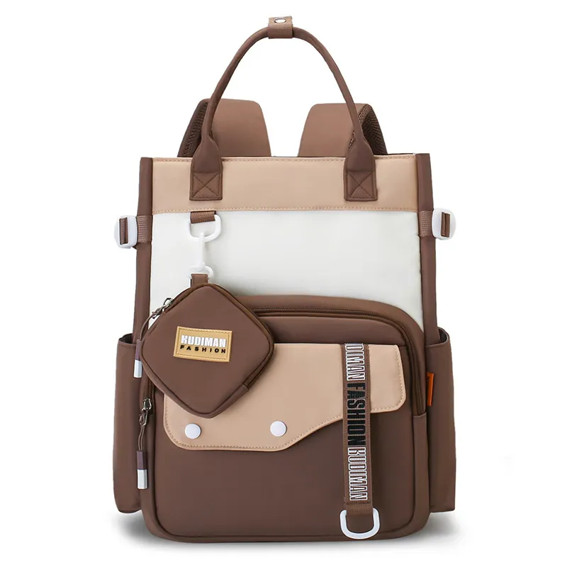 Primary School Student Large Capacity Backpack Simple Children&prime;s Backpack Girl&prime;s Backpack