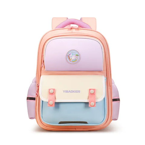 New Student Backpack Primary School Student Load Reduction and Spinal Protection Backpack
