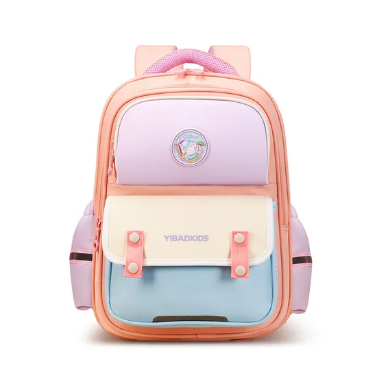 New Student Backpack Primary School Student Load Reduction and Spinal Protection Backpack