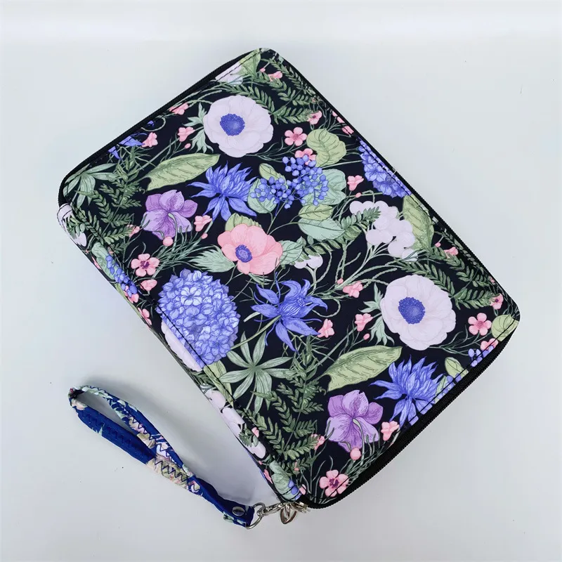Oxford Cloth Large Capacity Printed Multi-Color Pencil Case Student Stationery Bag 200 Hole Art and Painting Storage Pencil Case