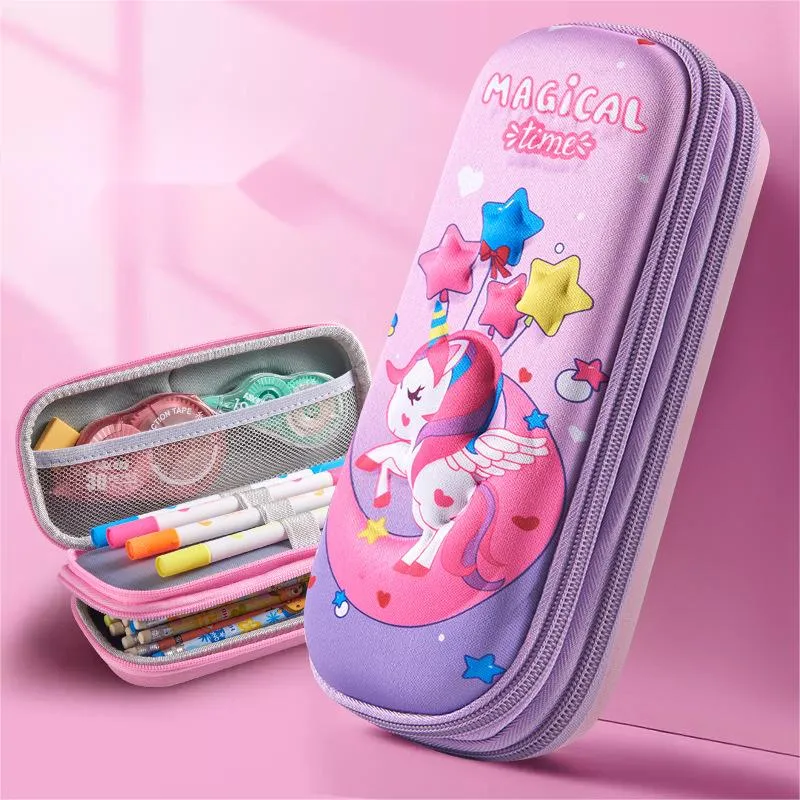 Elementary School Pencil Case Stationery Box Children&prime;s Pencil Case Pencil Pouch