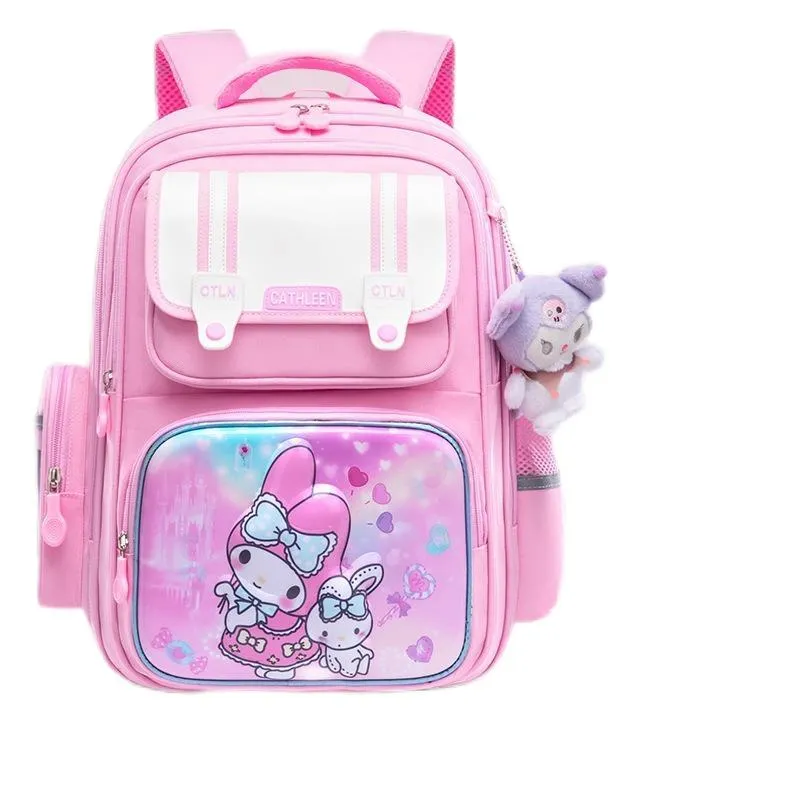 Primary School Backpack for Boys in Grades One to Three Spinal Protection and Weight Reduction Backpack