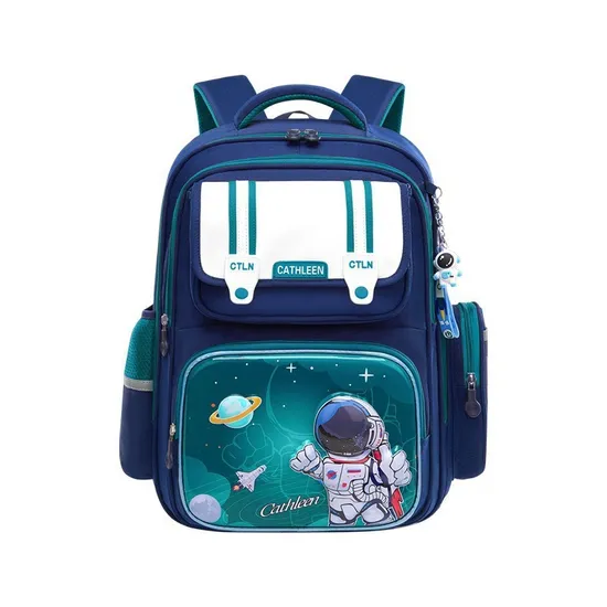 Primary School Backpack for Boys in Grades One to Three Spinal Protection and Weight Reduction Backpack