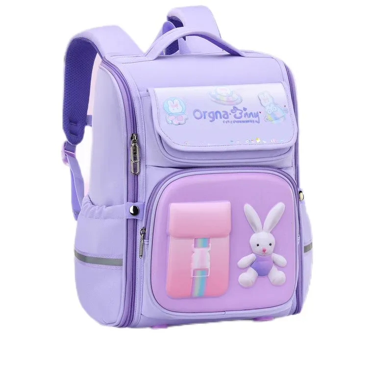 Backpack for Elementary School Students Reduced Burden and Spine Protection Cartoon Backpack
