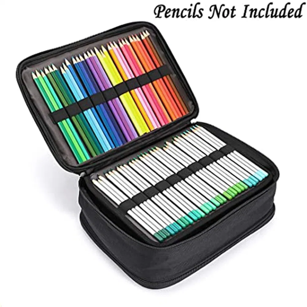 New Portable Large-Capacity Pencil Case for Storing 300 Pencils Art Painting Stationery Bag