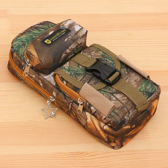 Camouflage Pencil Case for School Student Pencil Case for Children Multi-Layer Pencil Case Pouch