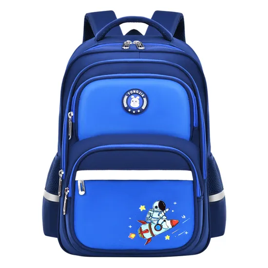 Waterproof Cartoon New Elementary School Boys and Girls Backpack Weight Reduction Astronaut Backpack