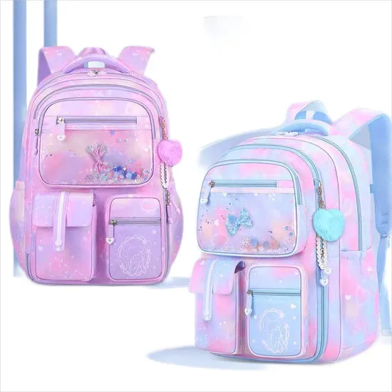 Elementary School Children Cartoon Cute Spinal Protection Load Reduction Large Capacity Backpack