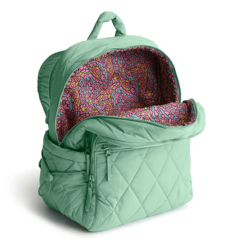 New Arrival Large Capacity Casual Elegant Nylon Fiber Sewing Thread Solid Color Backpack