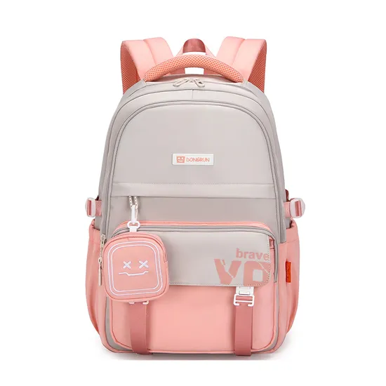 New Student Backpack with Fresh and Contrasting Colors for Elementary Middle and High School Students