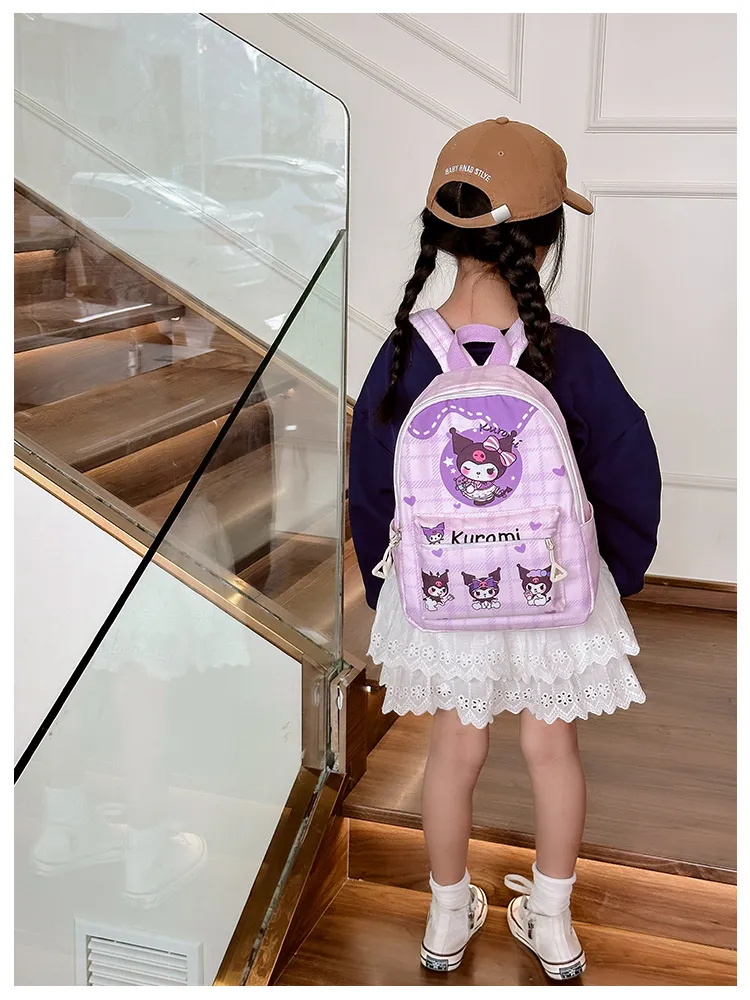 Cartoon Cute Children&prime;s Backpack New Kindergarten Lightweight Large Capacity Fashion Creative Backpack