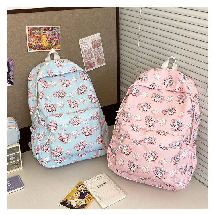 Elementary School Backpack Lightweight Children&prime;s Backpack Cute Large Capacity Nylon Backpack