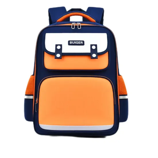 New Children′s Backpack Wholesale Reduced Load Spine and Waist Protection Elementary School Students Backpack