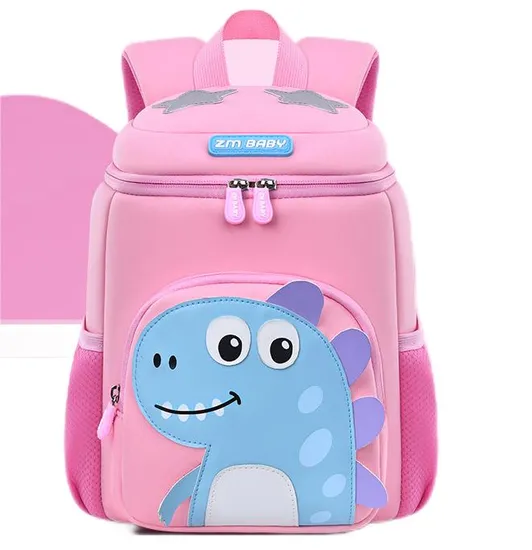 New Kindergarten School Backpack Cute Dinosaur Cartoon Backpack for Boys and Girls Mini Bag Backpack