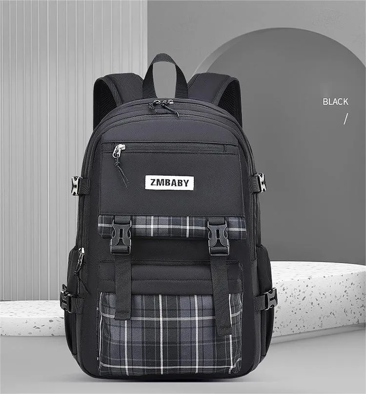 New Primary School Backpack Large Capacity Children&prime;s Backpack Lightweight and Casual Backpack