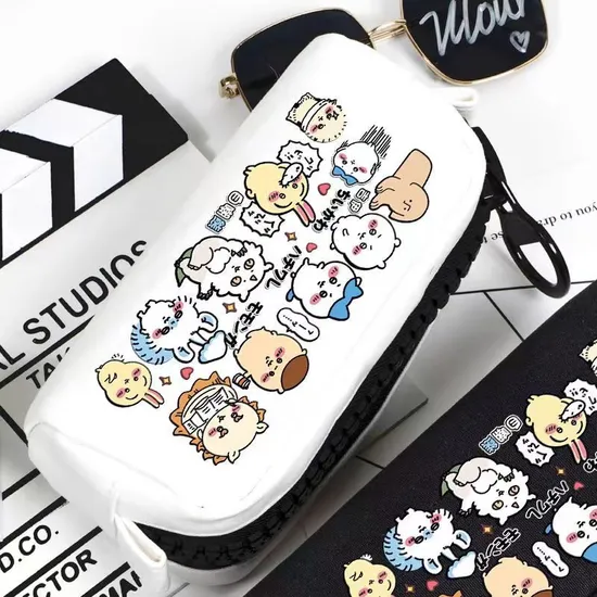 New Original Milk Fufu Love Pen Bag Large Capacity Stationery Bag
