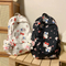 New Design Backpack for Girls with Printed Graffiti Large Capacity Splash Proof Lightweight Backpack