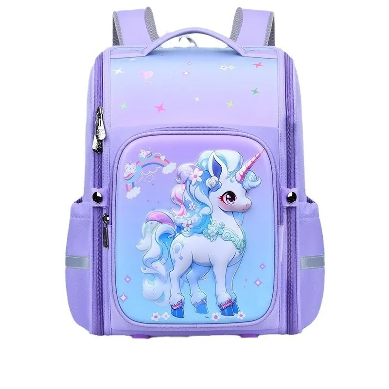 2024 New 3D Primary School Backpack Large Capacity Children&prime;s Backpack