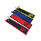 High Quality Custom Handmade Embroidery Woven Keychain Tag Woven Keychain with Your Own Logo