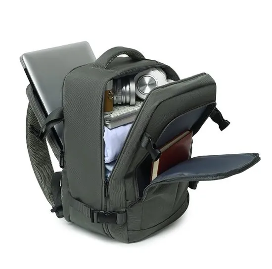 Olive-Green Color Good Quality School Backpack 2024 Business Laptop Backpack Bags Luxury Custom Office Backpack for Men