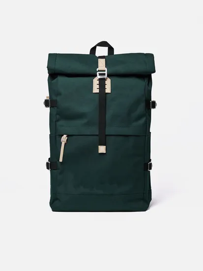 Roll Top Travel Backpack for Men and Women Water-Resistant Computer Casual Laptop Backpack for Work Business College