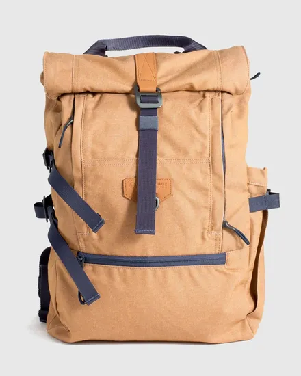 Casual Large Capacity Laptop Backpack Waterproof Travel Roll Top 16 Computer Backpack