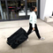 Bag Factory Luxury Rolling Travel Dance Bag Wheeled Duffel Bag Luggage with Garment Rack