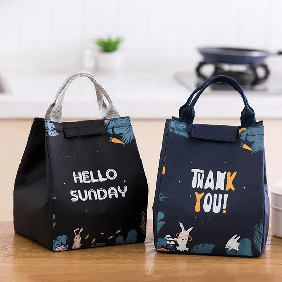 Cheap Factory Price Promotional Custom Thermal Keep Cold Adult and Kids Meal Prep Lunch Boxes Heat Bags