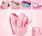 Children Double Shoulder 7-9-12 Year Old Schoolbag Princess Backpack School Girls Backpack Bag Korean Version of Cute Polyester