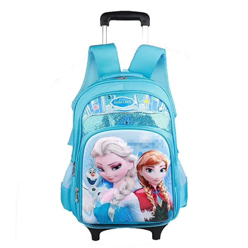 High Quality Wheeled Backpack Travel School Bag Set School Bag with Lunch Bag