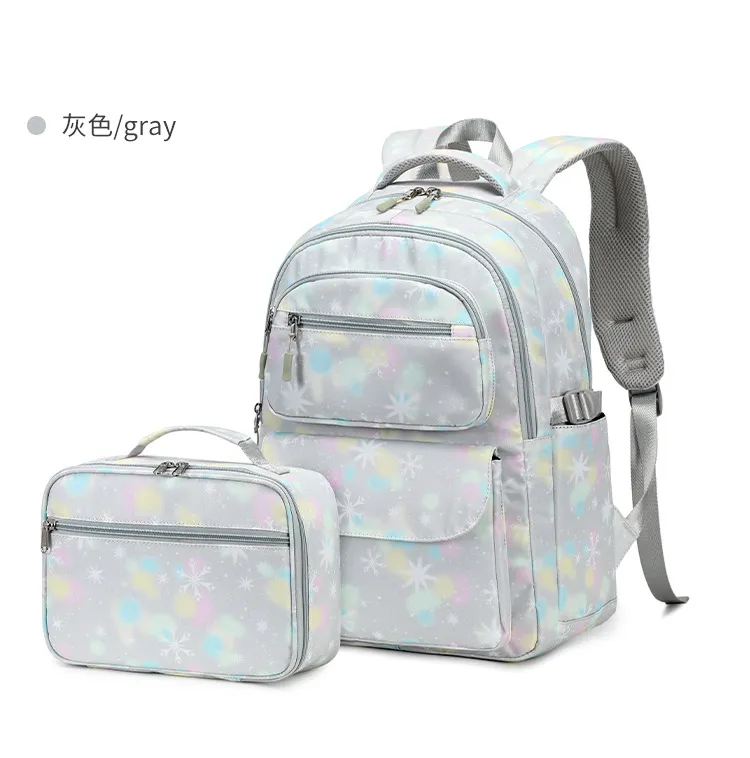 Custom Backpack Set School Backpack with Lunch Cooler Case