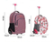 Kids School Bag with Wheels for Girls Trolley Luggage Bag for Kids Trolley Bag for Kids School