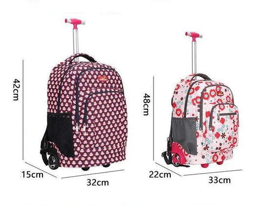 Kids School Bag with Wheels for Girls Trolley Luggage Bag for Kids Trolley Bag for Kids School