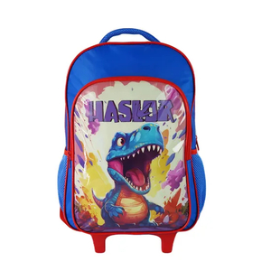 Fashionable Cartoon-Print Trolley Bags School Bags Con Ruedas Trolley of Backpack