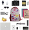 Backbag Custom Book Bag with Logo Print Flower Bookbag Fashion Student Schoolbag Polyester School Bags Back Pack for Girls