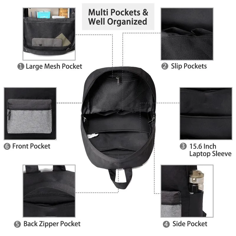 Wholesales New Design Schoolbag Leisure Waterproof Mochilas Bookbag Back Pack Book Bag School Backpack for Teenaner
