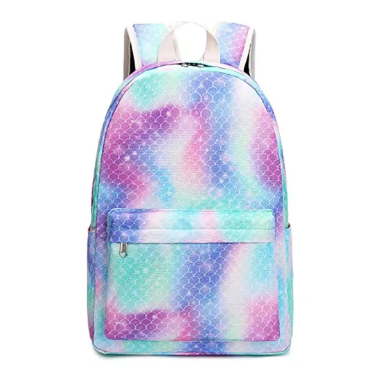 High Fashion Custom Logo Multiple Pockets Waterproof Children Bags Kids School Backpack for Girls Boys