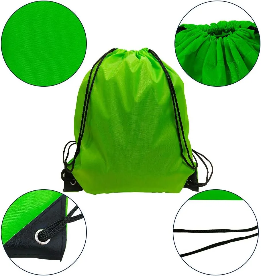 Drawstring Bulk String Backpack Draw String Bags Pack Cinch Bags for Gym