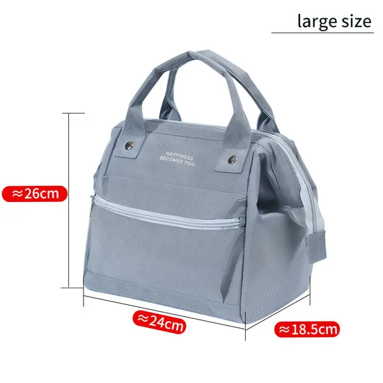 Custom Insulated Lunch Bag School Kids Keep Food Warm Bag Picnic Cooler Fitness Picnic Food Lunch Box Cooler Bag
