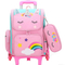 Wholesale Trolley Children School Backpack with Wheels, School Trolley Bag, Trolley School Bag