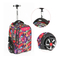Waterproof Student Wheeled Rolling Schoolbag Fashion Backpack for Kids Children Trolley School Bag