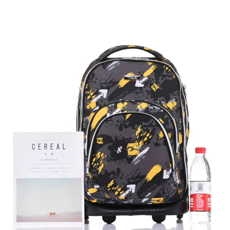Wholesale Luggage Bags Child Wheeled Backpack Kids Trolley School Bag