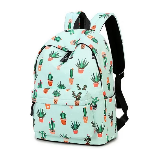 Custom Wholesale Cartoon Character School Bag for Kids Print Backpack