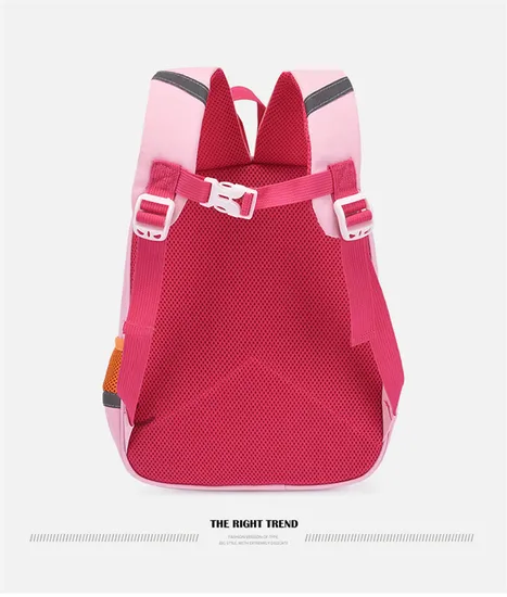 Cartoon Unicorn Backpack Animal Printed Pupil Backpack New for Girls Arrival Candy Color Waterproof Polyester School Bags 500PCS